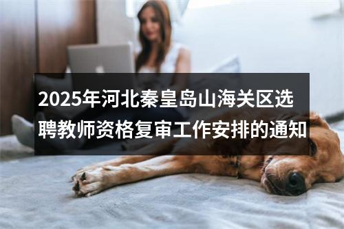 2025年河北秦皇岛山海关区选聘教师资格复审工作安排的通知 图片